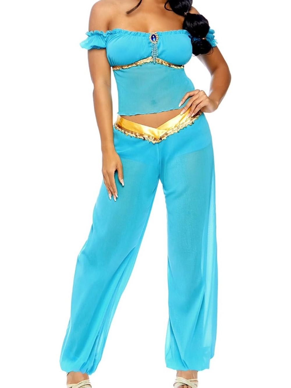 Leg Avenue women’s princess jasmine 2 piece costume